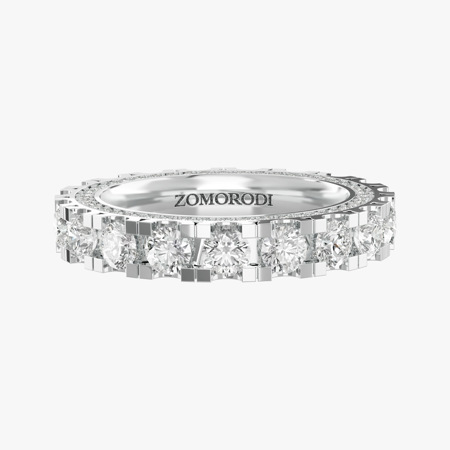 Pure Eminent Eternity Wedding Ring